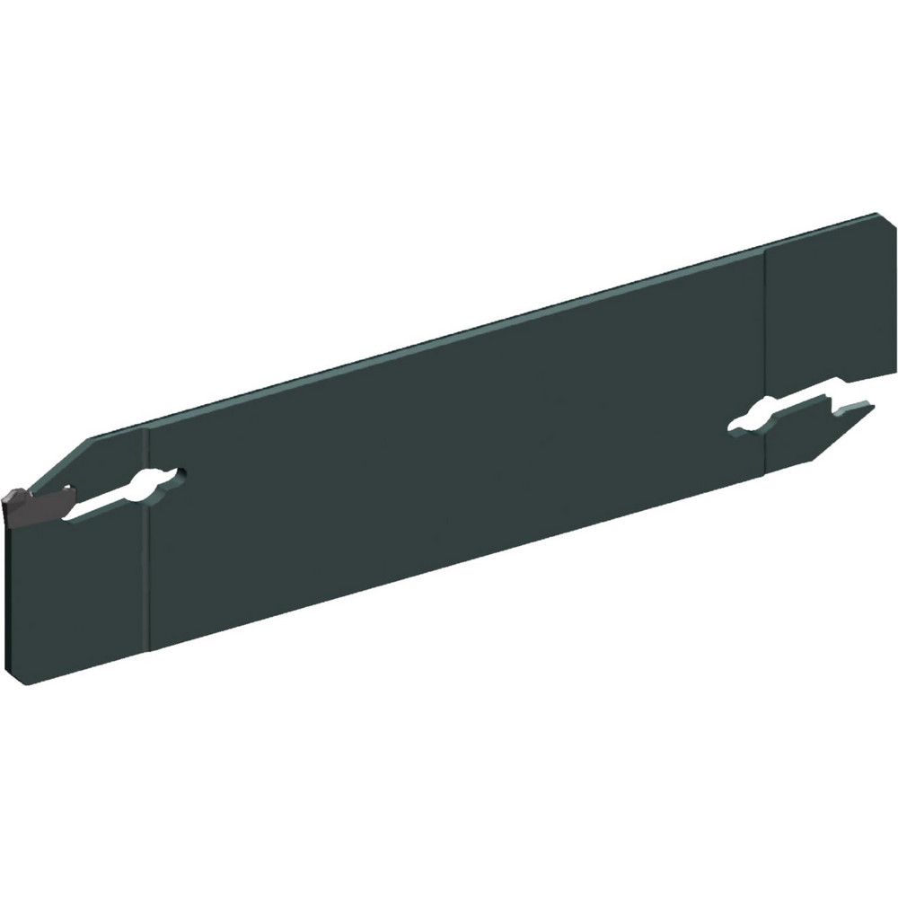 Widia Indexable Cut-Off Blades; End Type: Double-Ended; Cutting Direction: Neutral; Hand: Neutral; Blade Height (mm): 19.00; Blade Height (Decimal Inch): 0.7471; Blade Width (Decimal Inch): 0.0709; Blade Width (mm): 1.80; Blade Overall Length (Decimal Inch): 3.5533; Blade Overall Length (mm): 90.25 - 6498987