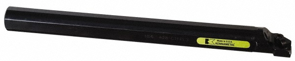 Kyocera Indexable Boring Bar: A16TSCLPR3AE, 30.48 mm Min Bore, Right Hand, Steel - THC14010