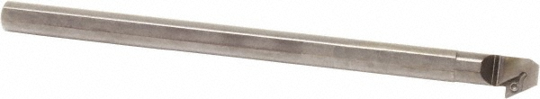 Sumitomo Indexable Boring Bar: A16SDXPL3, 1.3000" Min Bore, Left Hand, 5 deg Lead, Steel - U101946