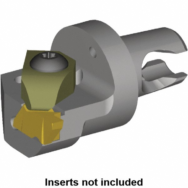 Kennametal Modular Grooving Head: Left Hand, Cutting Head, System Size KM2016, Uses NG2R Inserts - 3016752