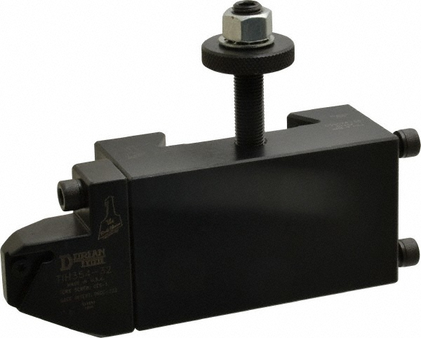 Dorian Tool Indexable Turning Toolholder: CTFPR10-3B, 0.0 deg Lead Angle, Clamp - 73310151442