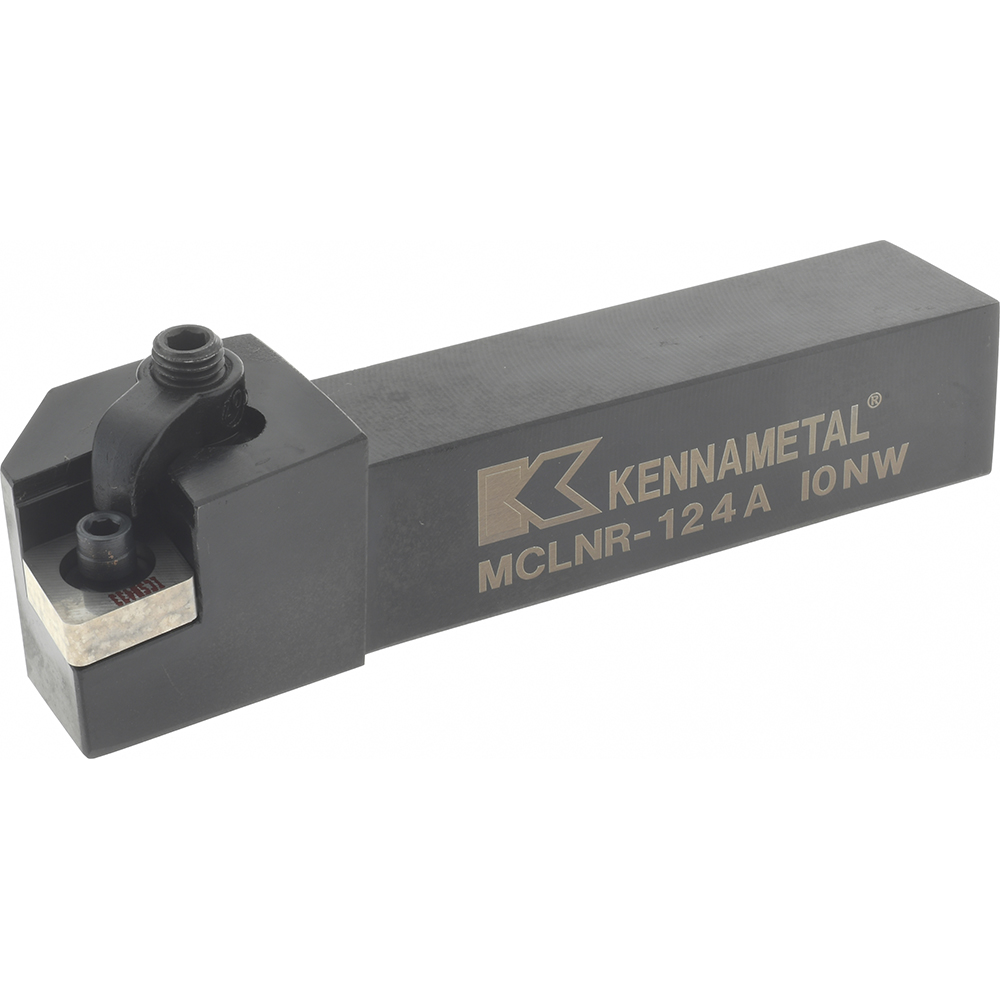 Kennametal Indexable Turning Toolholder: MCLNR2525M12, Clamp & Screw - 1101711