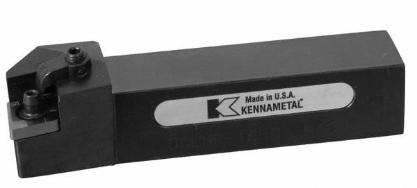 Kennametal Indexable Turning Toolholder: MCLNR2525M12, Clamp & Screw - 1101711