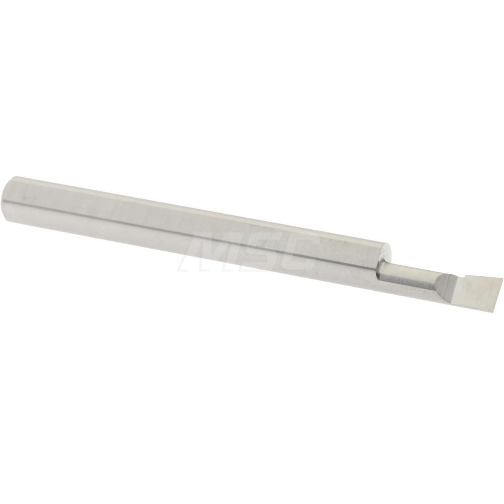 Hertel Indexable Boring Bar: A24MVUNL3 1-1/2", 2.0000" Min Bore, Left Hand, -3 deg Lead, Steel - 7000370