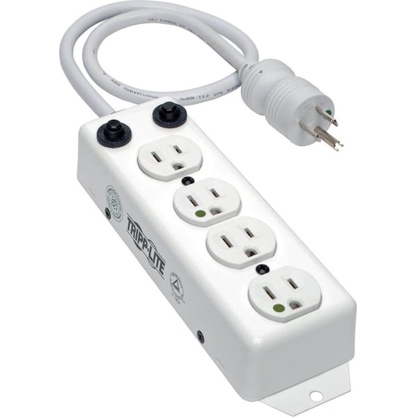 Tripp Lite Outlet Strip, 7 ft. Cord L, 2-13/32" H - PS-407-HG-OEM