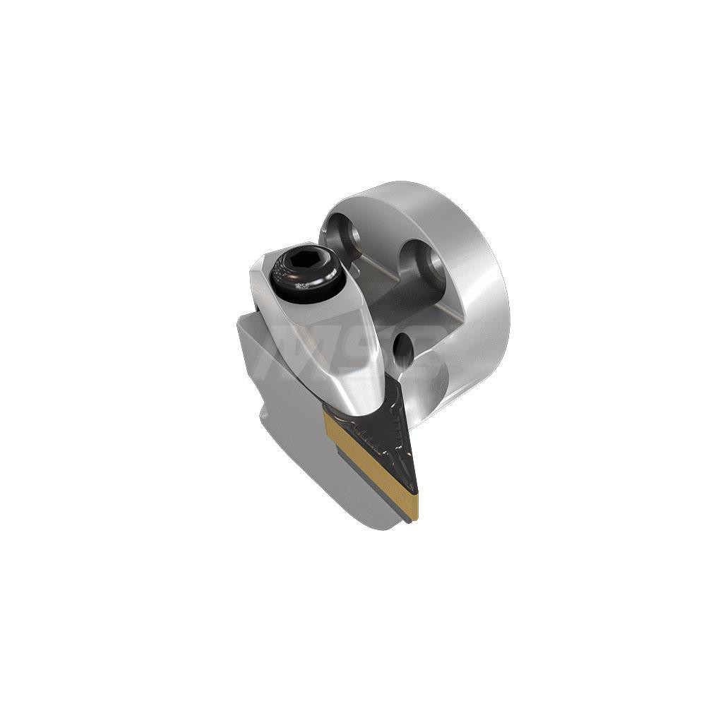 Iscar Replaceable Boring Bar Heads; Compatible Insert Style: DCMT; Insert Style: DC; Compatible Insert Size Code: 3-2-14; Tool Material: Steel; Multi-use Tool: No; Lead Angle: 95 deg; Through Coolant: Normal Pressure; Yes; For Shank Dia: 20 mm; 0.787 in; Cutting Tool Application: Turning - 3331862