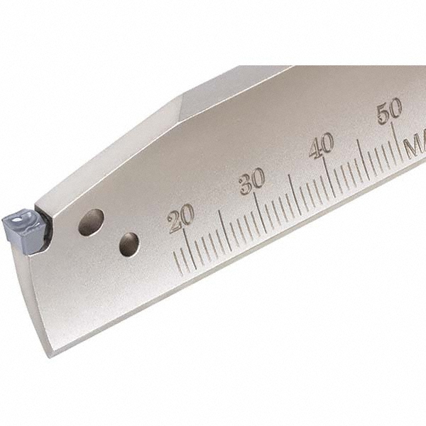Tungaloy Tool Block Style CTBU-CHP, 4.331" OAL, Indexable Cutoff Blade Tool Block - 6734885