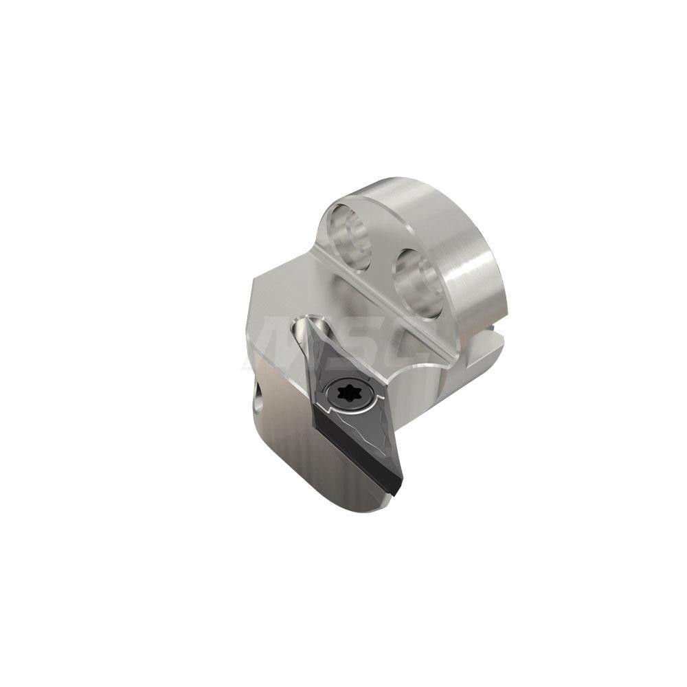 Iscar Replaceable Boring Bar Heads; Compatible Insert Style: CVMT; Insert Style: VC; Compatible Insert Size Code: 221-F3P; Tool Material: Steel; Multi-use Tool: No; Lead Angle: 95 deg; Through Coolant: Normal Pressure; Yes; For Shank Dia: 25 mm; 0.984 in; Cutting Tool Application: Turning - 3331873