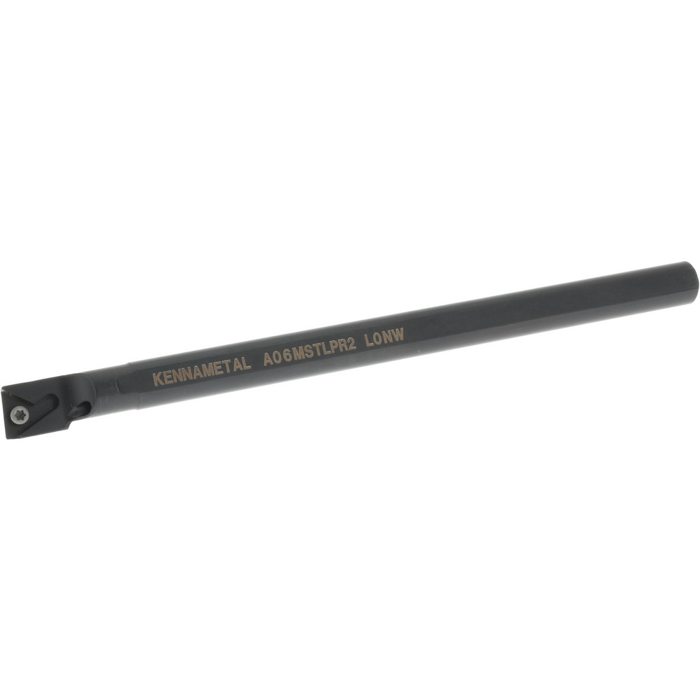 Hertel Indexable Boring Bar: A06STFPL2 3/8", 0.4800" Min Bore, Left Hand, Steel - 7000083
