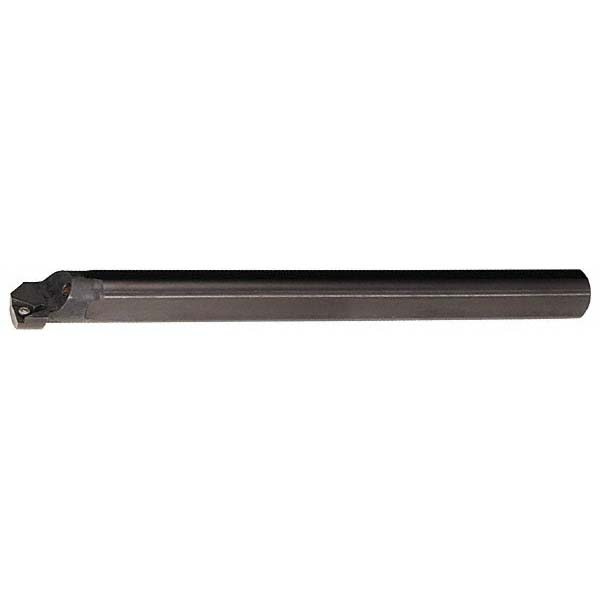 Hertel Indexable Boring Bar: A06STFPL2 3/8", 0.4800" Min Bore, Left Hand, Steel - 7000083