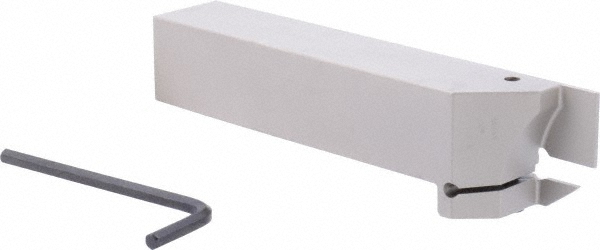 Iscar Indexable Grooving-Cutoff Toolholder: DGTL25.4B-2XL-D60, 0.079" Max Groove Width, Left Hand - 2302853