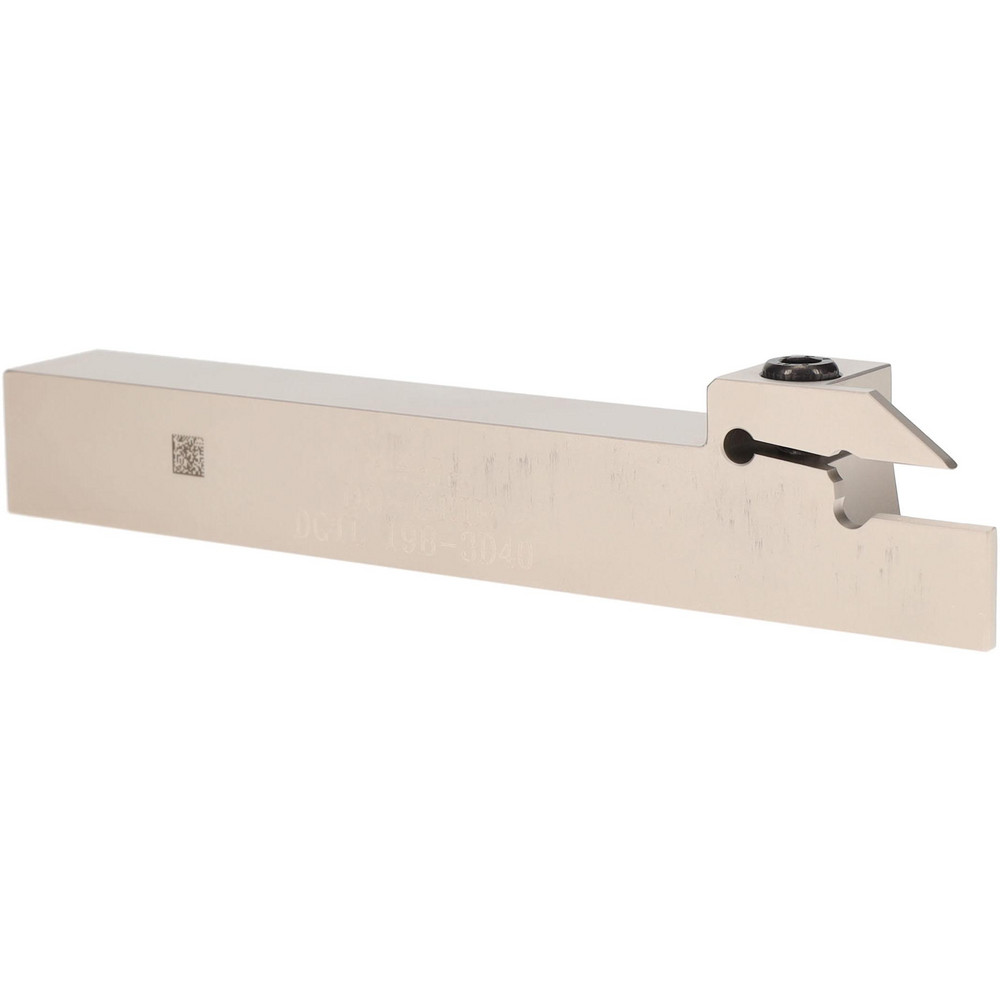 Iscar Indexable Grooving-Cutoff Toolholder: DGTL25.4B-2XL-D60, 0.079" Max Groove Width, Left Hand - 2302853