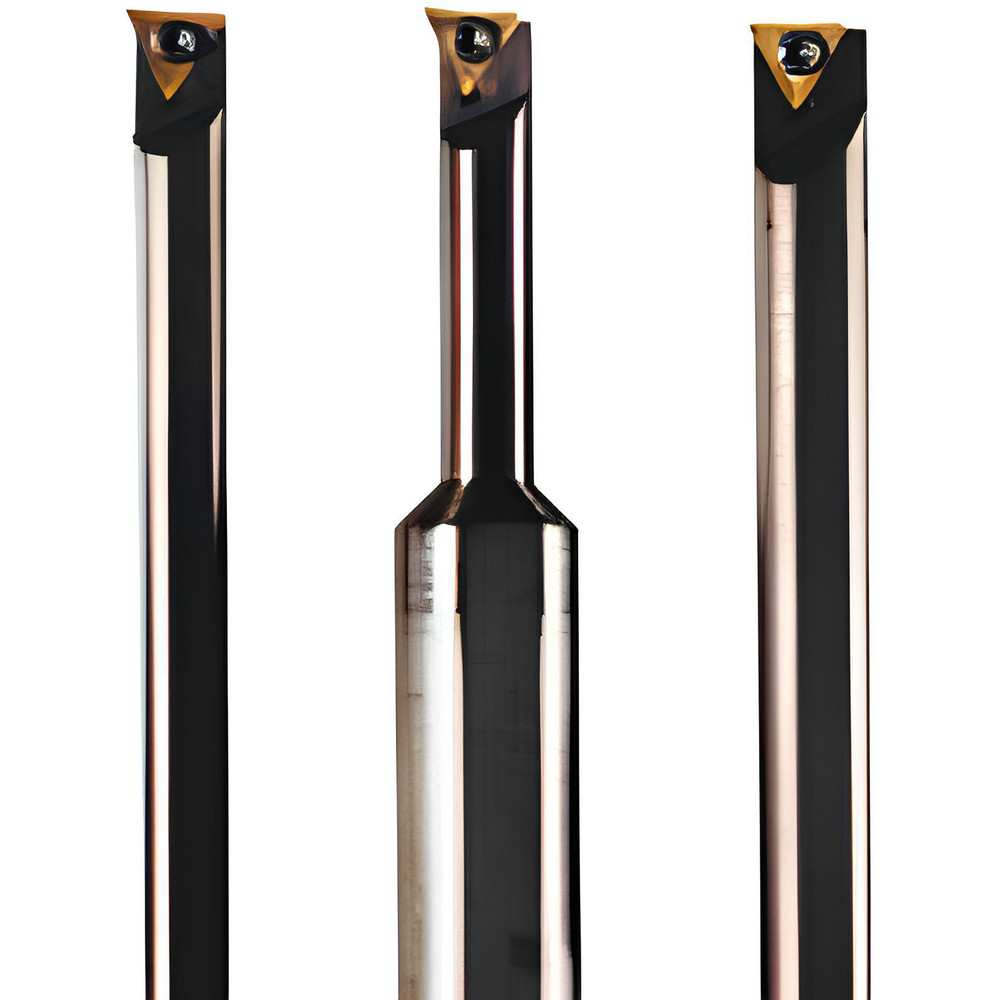 Seco Indexable Boring Bar: S04STLDR-1.2, 0.2900" Min Bore, Right Hand, -5 deg Lead, Steel - 00057658