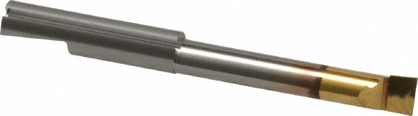 Seco Indexable Boring Bar: S04STLDR-1.2, 0.2900" Min Bore, Right Hand, -5 deg Lead, Steel - 00057658