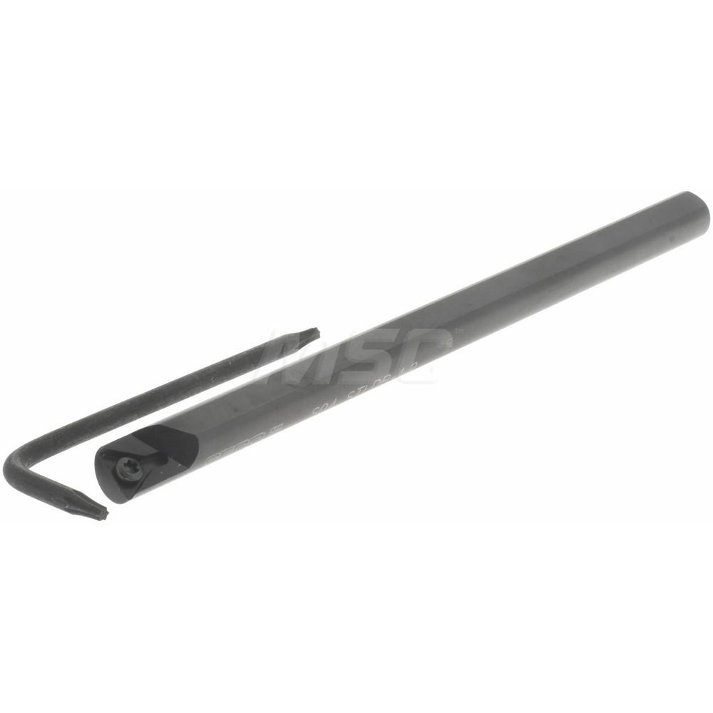 Seco Indexable Boring Bar: S04STLDR-1.2, 0.2900" Min Bore, Right Hand, -5 deg Lead, Steel - 00057658