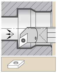 Sumitomo Indexable Boring Bar: D10SSDUCR2, 0.8500" Min Bore, Right Hand, 93 deg Lead - 2000W3G