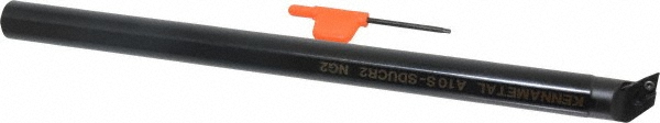 Sumitomo Indexable Boring Bar: D10SSDUCR2, 0.8500" Min Bore, Right Hand, 93 deg Lead - 2000W3G
