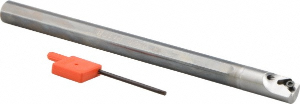 Iscar Indexable Boring Bar: E10M SDUCR-07, 14.00 mm Min Bore, Right Hand, 10.00 mm Shank Dia, Solid Carbide - 3601902