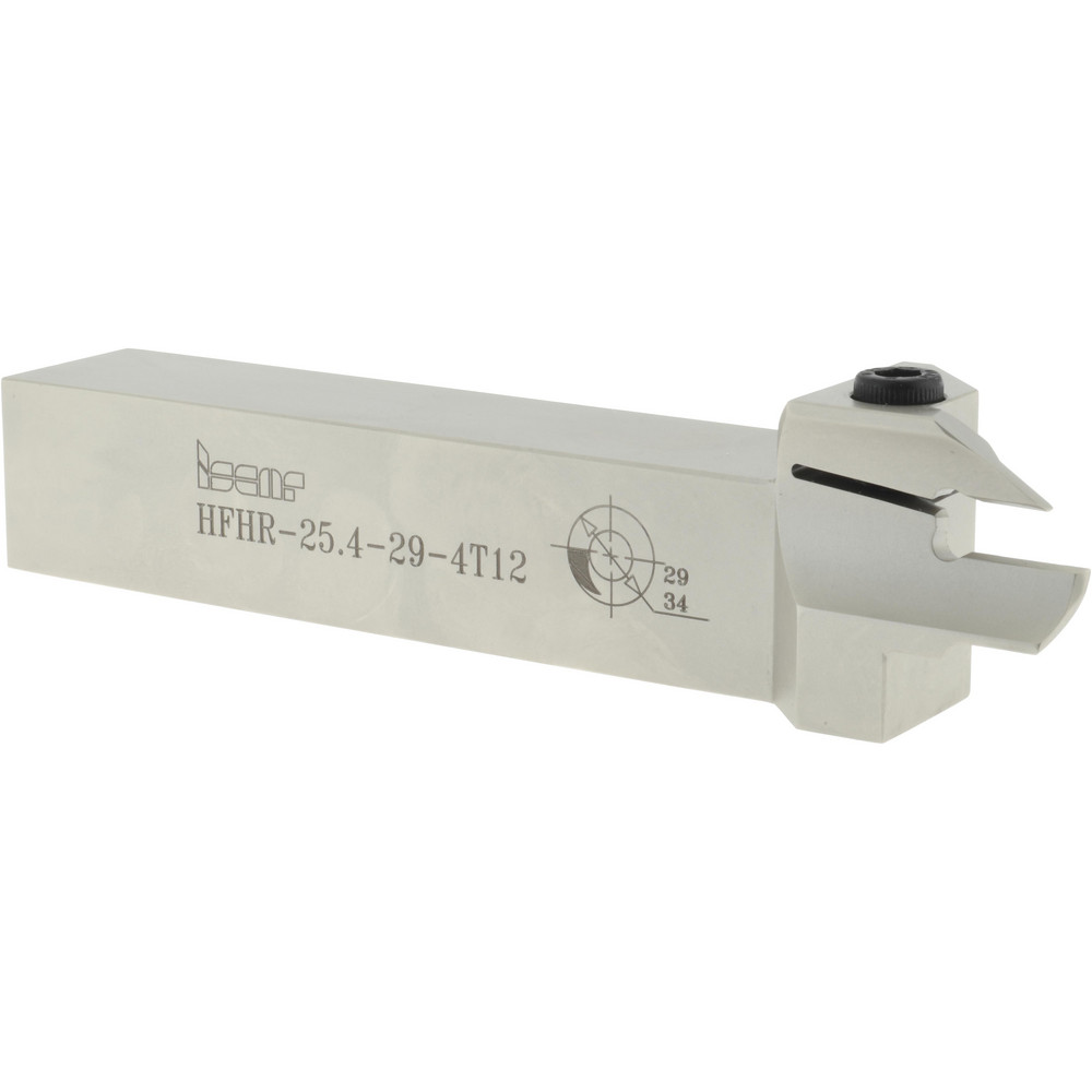 Iscar Indexable Grooving Toolholder: HFHR 25.4-29-4T12, External, Right Hand, 1.34" Max Workpiece Dia - 2500197