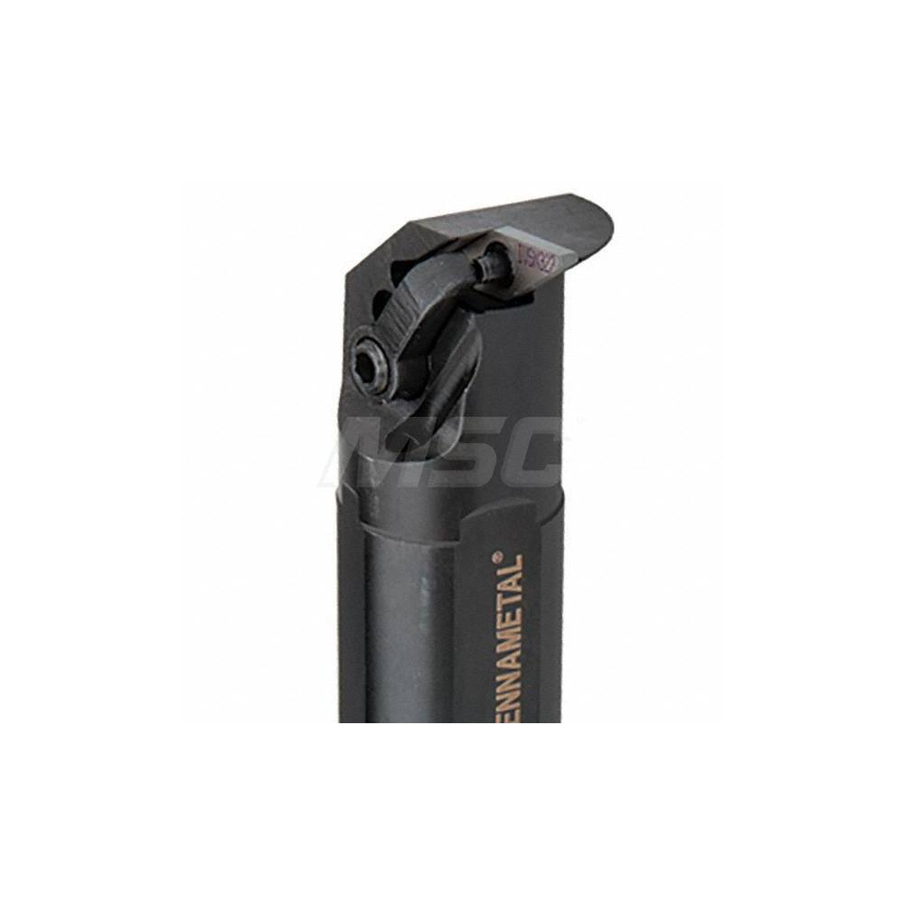 Kennametal Indexable Boring Bar: A20MVUNL3, 43.31 mm Min Bore, Left Hand, 31.75 mm Shank Dia, -3 deg Lead, Steel - 1096468
