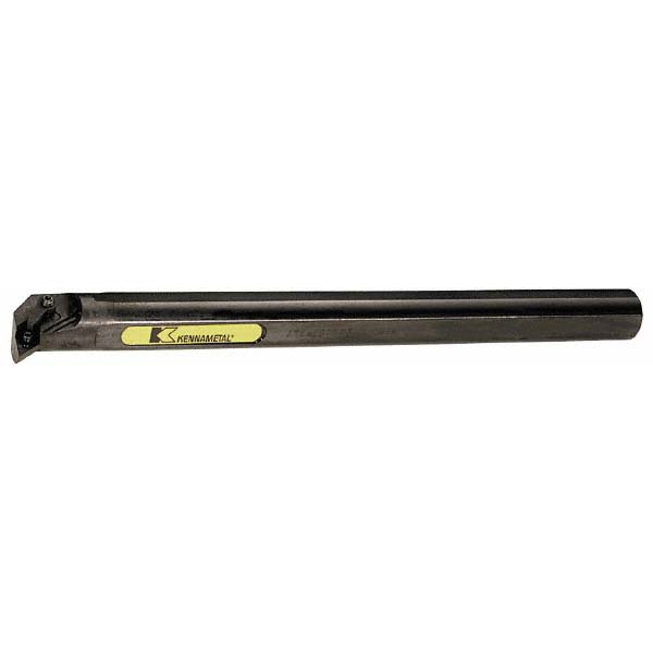 Kennametal Indexable Boring Bar: A28MDUNR4, 2.2500" Min Bore, Right Hand, -3 deg Lead, Steel - 1096449