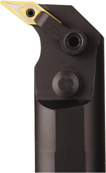 Seco Indexable Boring Bar: A24-MVLNR-3, 2.2500" Min Bore, Right Hand, -5 deg Lead, Steel - 00041118
