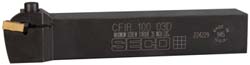 Seco Indexable Turning Toolholder: CFIL10006DR5.003.50, 90.0 deg Lead Angle, Clamp - 00087796