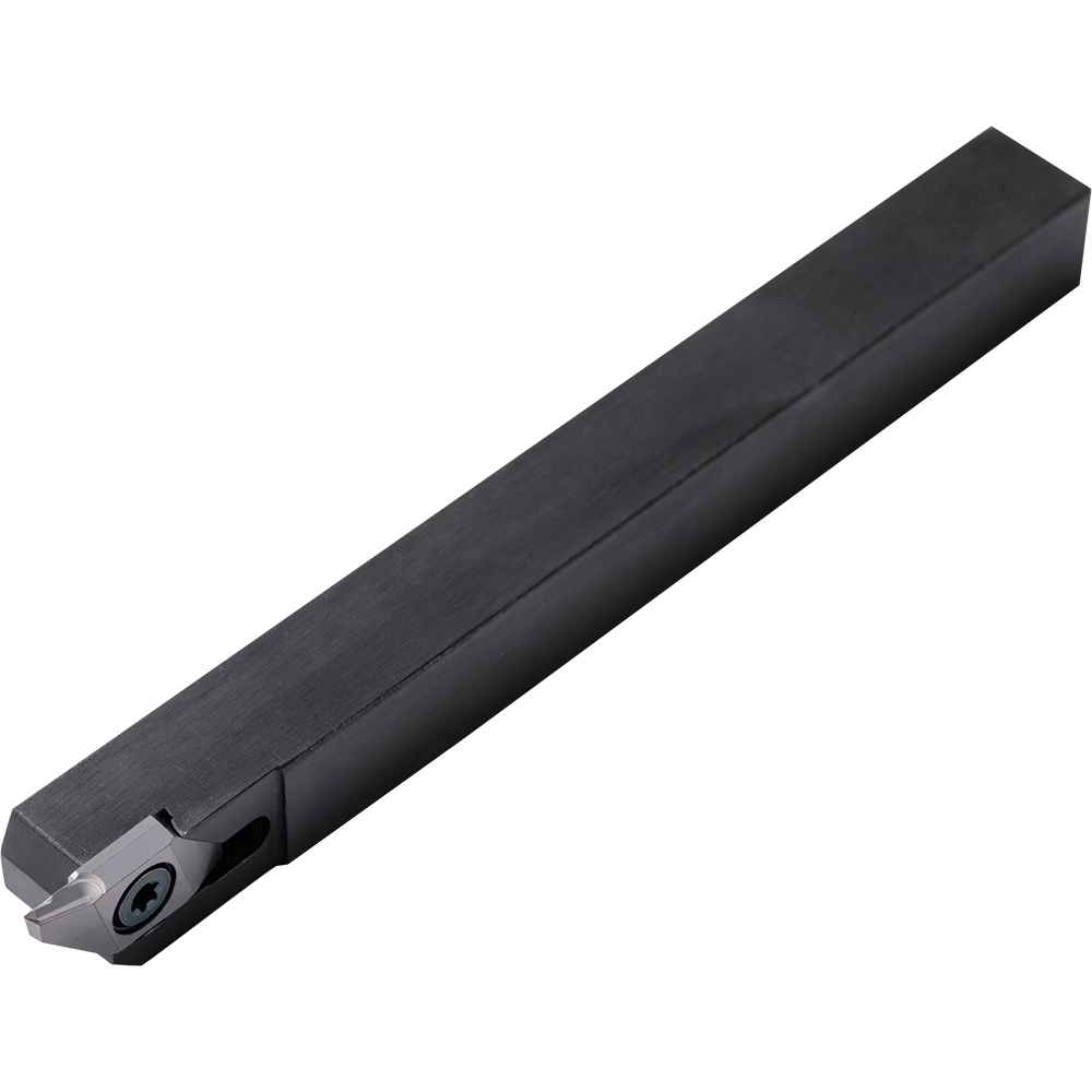 Kyocera Indexable Cutoff Toolholder: 6 mm Max Depth of Cut, 12 mm Max Workpiece Dia, Right Hand - THP06776