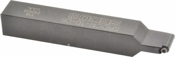 Seco Indexable Turning Toolholder: SRDCN 85-12, 90.0 deg Lead Angle, Screw - 00071953