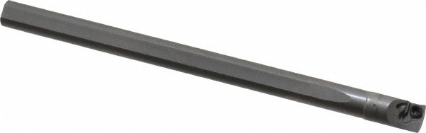 Kennametal Indexable Boring Bar: E04HSCFDR12, 7.42 mm Min Bore, Right Hand, 6.35 mm Shank Dia, Solid Carbide - 1270952