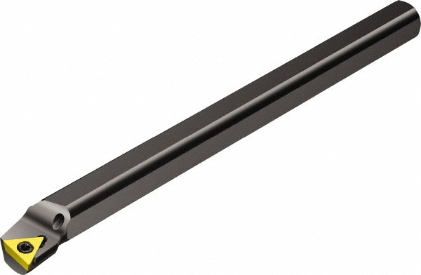 Ingersoll Cutting Tools Indexable Boring Bar: E08R-STFCR-2, 5/8" Min Bore, 1/2" Shank Dia, 91 deg Lead, Solid Carbide - 3604248