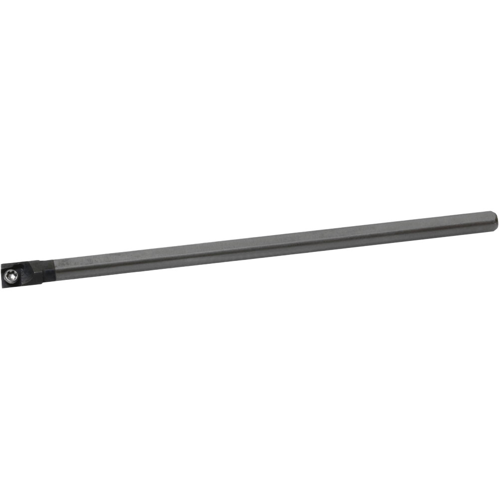 Kyocera Indexable Boring Bar: C06JSCLCR0407AN, 7.00 mm Min Bore, Right Hand, 6.00 mm Shank Dia, Steel & Solid Carbide - THC14553