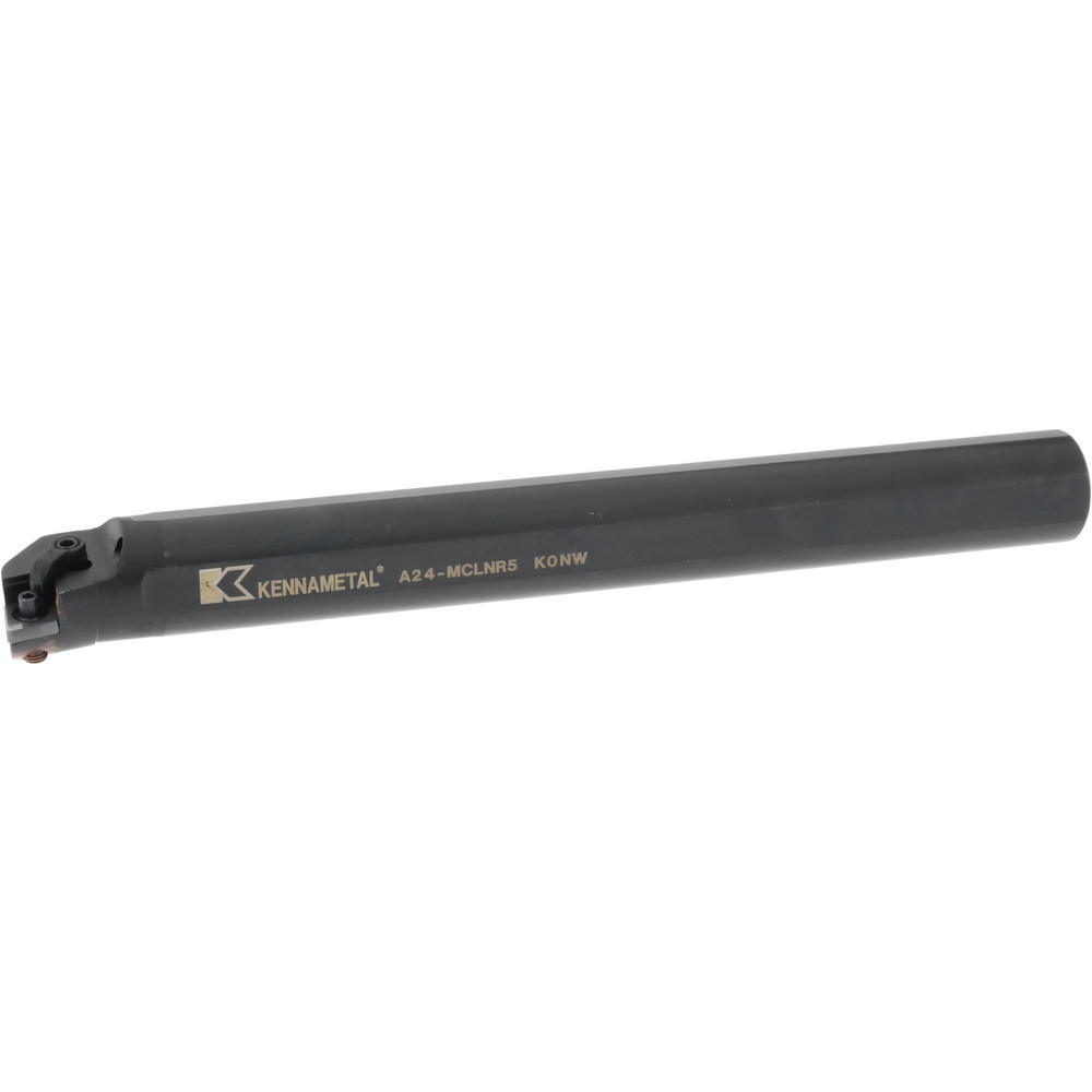 Iscar Indexable Boring Bar: A-MWLNR 24-4W, 1.7600" Min Bore, Right Hand, Steel - 3601344