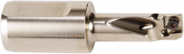 WOHLHAUPTER Indexable Boring Bar: F101 CCMT06 .394-.472, 10.00 mm Min Bore, Right Hand, 16.00 mm Shank Dia, 92 deg Lead, Steel - 218048