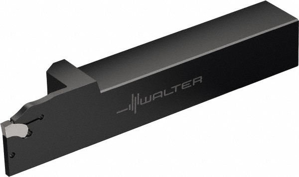 Widia Indexable Grooving-Cutoff Toolholder: WGCSML120322C, 0.1181 to 0.118" Groove Width, 0.866" Max Depth of Cut, Left Hand - 6461967