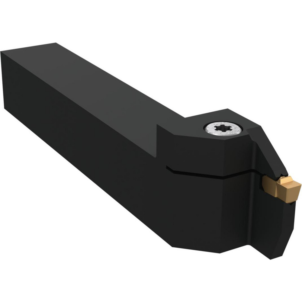 Widia Indexable Grooving-Cutoff Toolholder: WGCSML120322C, 0.1181 to 0.118" Groove Width, 0.866" Max Depth of Cut, Left Hand - 6461967