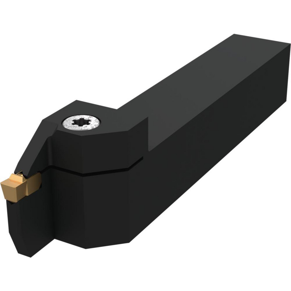 Widia Indexable Grooving-Cutoff Toolholder: WGCSML120322C, 0.1181 to 0.118" Groove Width, 0.866" Max Depth of Cut, Left Hand - 6461967