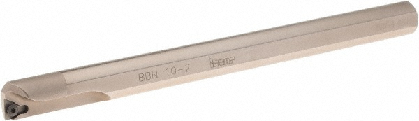 Iscar Indexable Boring Bar: BBN 10-3, 0.7090" Min Bore, 95 deg Lead - 3601374