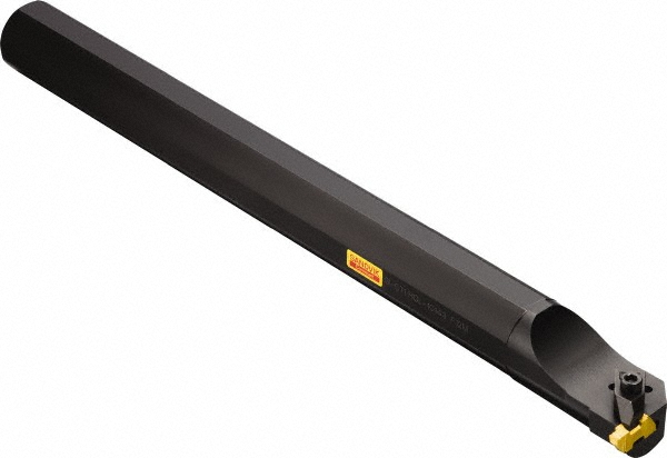 Sandvik Coromant Indexable Boring Bar: SI-CTLHOR-10143, 1-3/4" Min Bore Dia, Right Hand Cut, 1-1/4" Shank Dia, 90 ° Lead Angle, Steel - 5749332