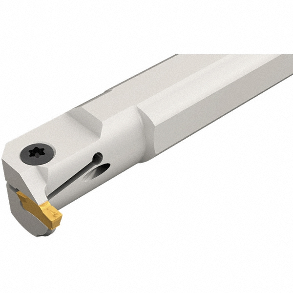 Iscar Indexable Boring Bar: TGIR32C4, 42 mm Min Bore Dia, Right Hand Cut, 32 mm Shank Dia, Steel - 2850054