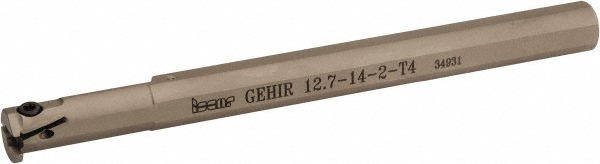 Iscar Indexable Grooving Toolholder: GEHIL 12.7-14-2, Internal, Left Hand - 2801051