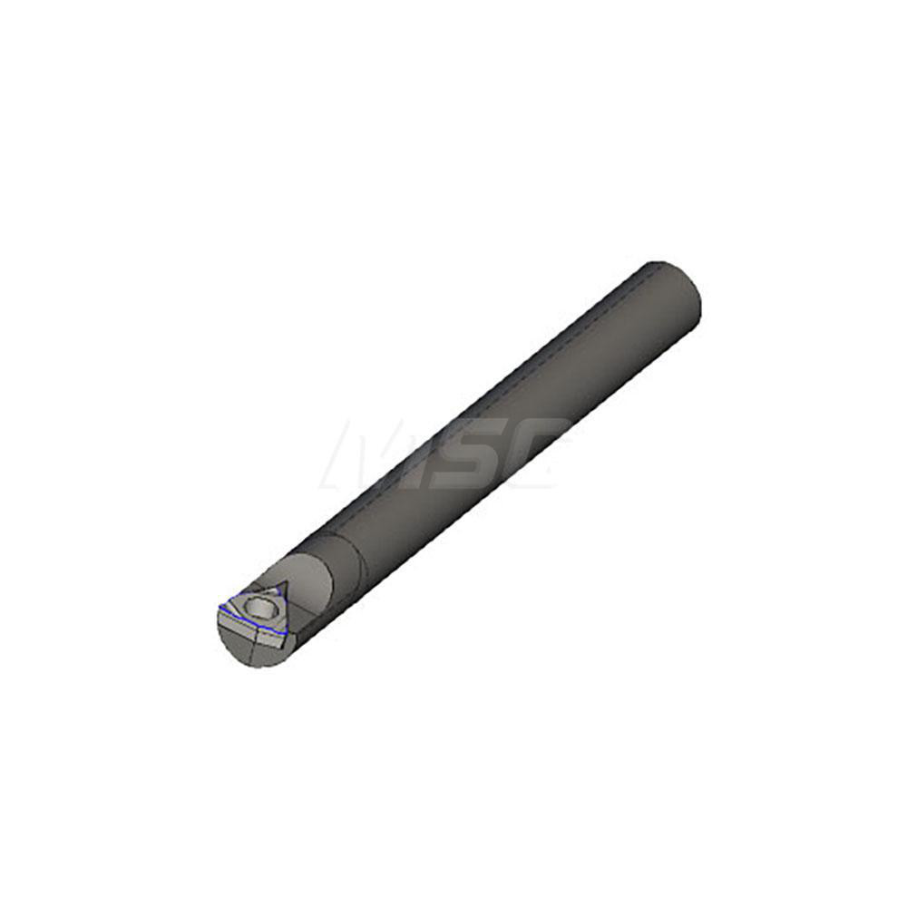 Kennametal Indexable Boring Bar: E06MSTLDL07, 7.06 mm Min Bore, Left Hand, 6.00 mm Shank Dia, -5 deg Lead, Solid Carbide - 1270981