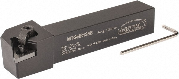 Kennametal Indexable Turning Toolholder: MTGNR164C, Clamp & Screw - 1096192