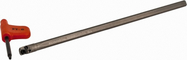 Dorian Tool Indexable Boring Bar: E02.5H-SCLDR-1.2, 0.1750" Min Bore, Right Hand, 5 deg Lead, Solid Carbide - 73310159575