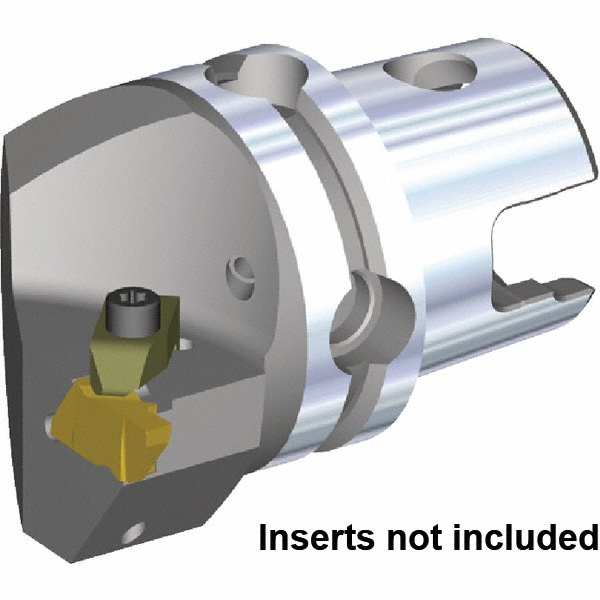 Kennametal Modular Turning & Profiling Head: Size KM40, 40 mm Head Length, Right Hand - 3901291