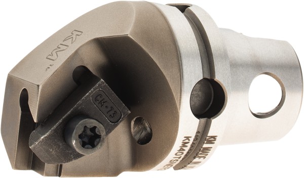 Kennametal Modular Turning & Profiling Head: Size KM40, 40 mm Head Length, Right Hand - 3901291