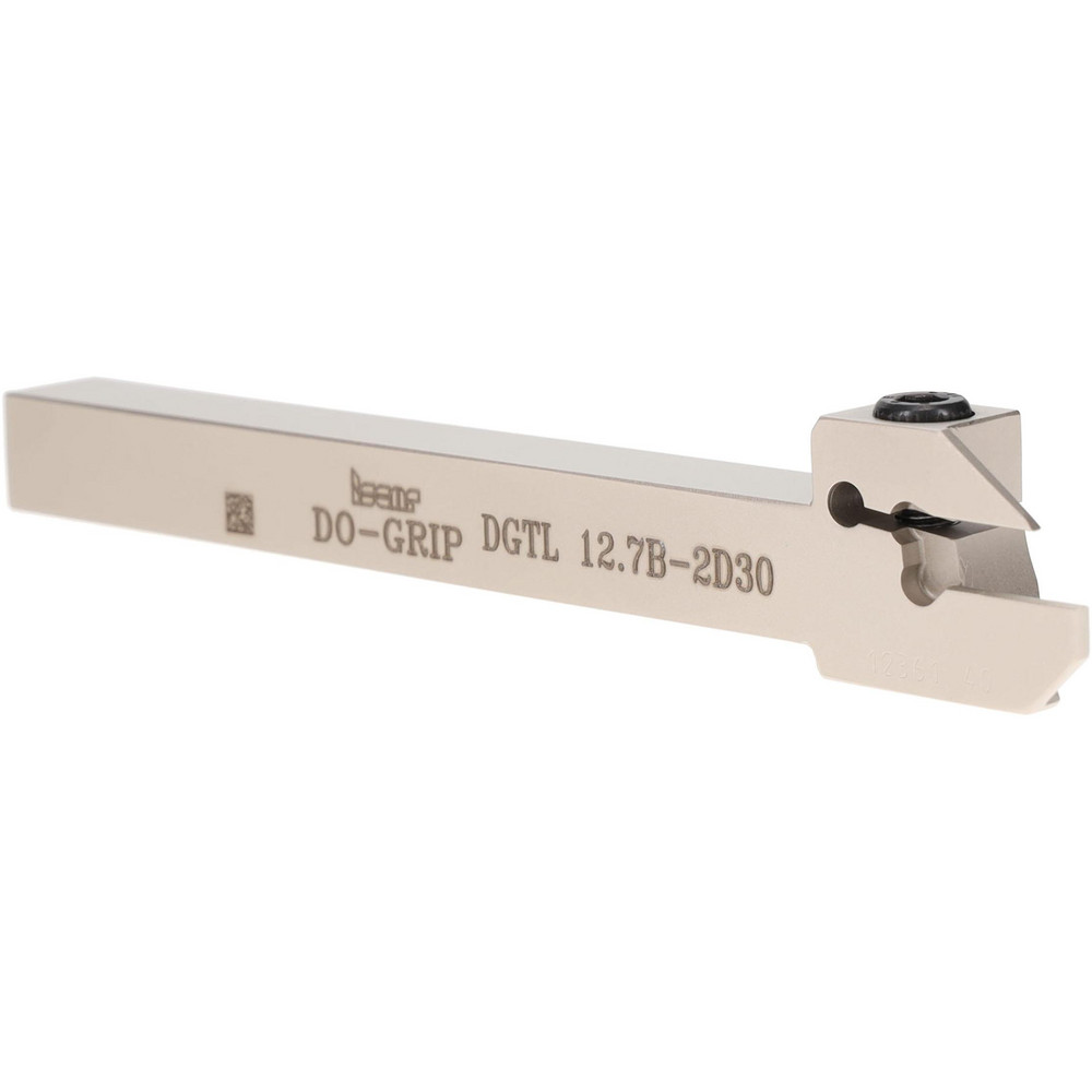 Tungaloy Indexable Grooving-Cutoff Toolholder: CTER12-2T17-CHP, 0.059 to 0.098" Groove Width, 0.669" Max Depth of Cut, Right Hand - 6720322