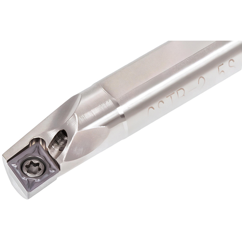 Tungaloy Indexable Boring Bar: A12H-SCLCR06-D140, 14.00 mm Min Bore, 95 deg Lead, Steel - 6856840