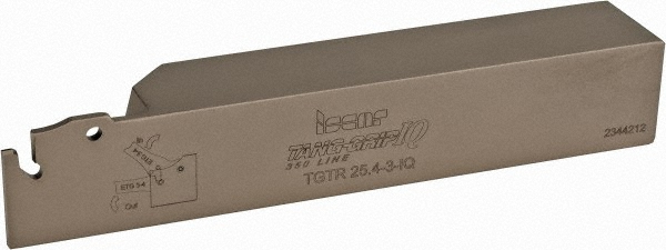 Kennametal Indexable Cutoff Toolholder: 26 mm Max Depth of Cut, 52 mm Max Workpiece Dia, Right Hand - 5939455