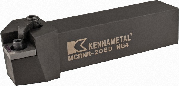 Kennametal Indexable Turning Toolholder: MSRNR206D, Clamp & Screw - 1096153